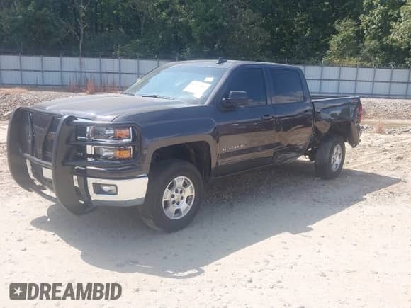 ✅ 2015 Chevrolet Silverado 1500 LT • VIN: 3GCUKREC6FG526267 • Lot: 43232003. Listed on IAAI with 144,796 mi. Free auction sales archive from the USA and detailed vehicle history report at DreamBid. Image 2.