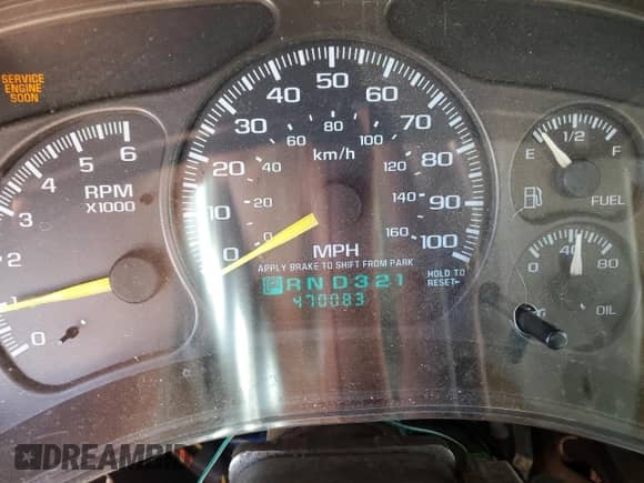 2002 Chevrolet Silverado 1500 LS with VIN 1GCEK14T32Z251491, listed as a Copart auction lot 80575465 with 470,083 mi miles and Salvage title. Bid and sale history available at DreamBid. Image 9.