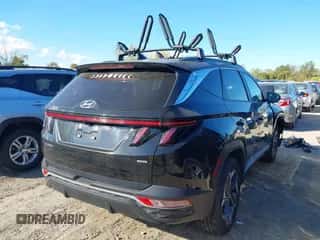 2024 Hyundai Tucson SEL with VIN 5NMJFCDE6RH430705, listed as a IAAI auction lot 43345707 with 23,240 mi miles and . Bid and sale history available at DreamBid. Image 4.