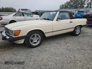 ✅ 1986 Mercedes-Benz 560 SL • VIN: WDBBA48D9GA035630 • Lot: 71560205. Listed on Copart with 187,093 mi. Free auction sales archive from the USA and detailed vehicle history report at DreamBid. Image 1.