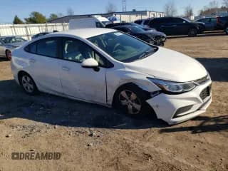 ✅ 2017 Chevrolet Cruze LS • VIN: 1G1BC5SM3H7138155 • Lot: 71298722. Listed on Copart with 115,465 mi. Free auction sales archive from the USA and detailed vehicle history report at DreamBid. Image 4.