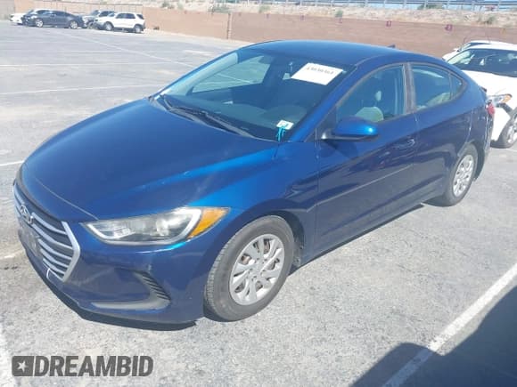 ✅ 2017 Hyundai Elantra SE • VIN: 5NPD74LF7HH078648 • Lot: 43030361. Listed on IAAI with 120,573 mi. Free auction sales archive from the USA and detailed vehicle history report at DreamBid. Image 2.
