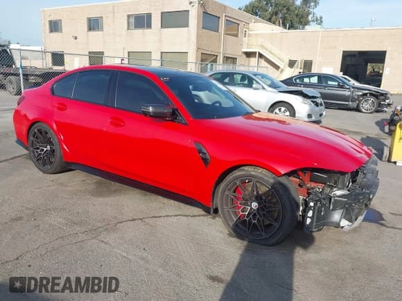 ✅ 2023 BMW M3 Competition xDrive • VIN: WBS43AY09PFP04541 • Лот: 41140882. Опубликован ранее на IAAI с пробегом 39 330 миль. Бесплатный доступ к архиву аукционных продаж из США и подробный отчёт об истории автомобиля на DreamBid. Изображение 1.