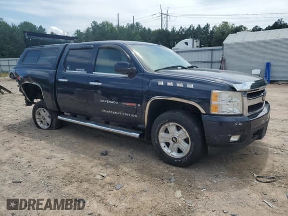 ✅ 2007 Chevrolet Silverado 1500 LTZ • VIN: 2GCEK13Y071651554 • Lot: 59882885. Listed on Copart with 219,478 mi. Free auction sales archive from the USA and detailed vehicle history report at DreamBid. Image 4.