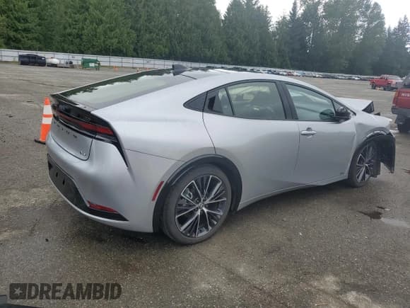 ✅ 2024 Toyota Prius LE • VIN: JTDADABU6R3011353 • Lot: 57346155. Listed on Copart with Not provided. Free auction sales archive from the USA and detailed vehicle history report at DreamBid. Image 3.