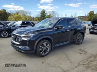 ✅ 2023 Infiniti QX60 Luxe • VIN: 5N1DL1FS6PC331869 • Lot: 85275155. Listed on Copart with 20,040 mi. Free auction sales archive from the USA and detailed vehicle history report at DreamBid. Image 1.