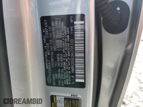 ✅ 2024 Hyundai Palisade SEL • VIN: KM8R2DGE0RU705103 • Лот: 77615794. Опубликован ранее на Copart с пробегом 6 428 миль. Бесплатный доступ к архиву аукционных продаж из США и подробный отчёт об истории автомобиля на DreamBid. Изображение 15.