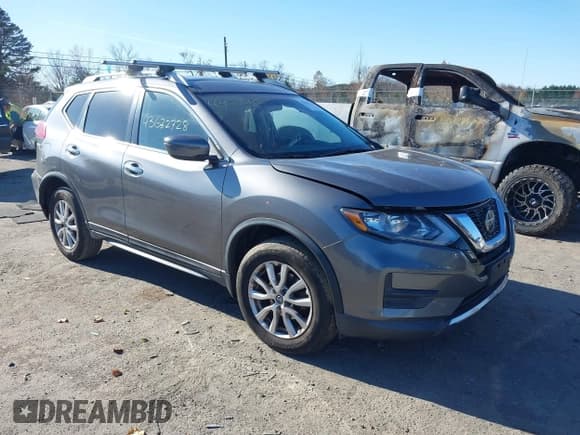 ✅ 2018 Nissan Rogue SV • VIN: 5N1AT2MV7JC815790 • Лот: 43632728. Опубликован ранее на IAAI с пробегом 91 991 миль. Бесплатный доступ к архиву аукционных продаж из США и подробный отчёт об истории автомобиля на DreamBid. Изображение 1.