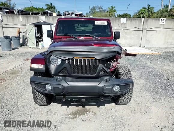 ✅ 2021 Jeep Wrangler Sport • VIN: 1C4GJXAN7MW631703 • Lot: 56120755. Wystawiony na Copart z przebiegiem 43 480 mil. Bezpłatny archiwum sprzedaży aukcyjnych z USA i szczegółowy raport historii pojazdu na DreamBid. Zdjęcie 14.