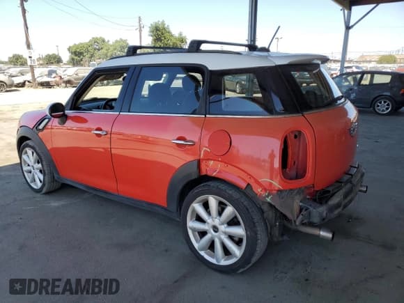 ✅ 2011 MINI Countryman S • VIN: WMWZC3C56BWH97569 • Lot: 71255145. Listed on Copart with 77,141 mi. Free auction sales archive from the USA and detailed vehicle history report at DreamBid. Image 2.