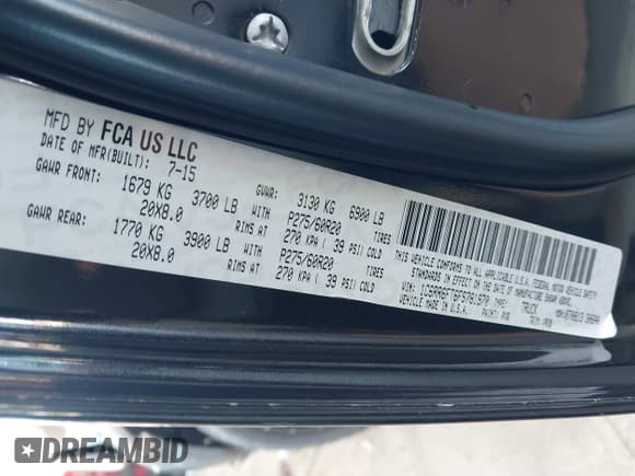 ✅ 2015 Ram 1500 Express • VIN: 1C6RR6FT6FS781970 • Лот: 43667044. Опубликован ранее на IAAI с пробегом 122 879 миль. Бесплатный доступ к архиву аукционных продаж из США и подробный отчёт об истории автомобиля на DreamBid. Изображение 9.