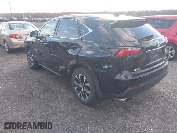 ✅ 2015 Lexus NX 200t • VIN: JTJBARBZ5F2018607 • Lot: 43647867. Listed on IAAI with 106,756 mi. Free auction sales archive from the USA and detailed vehicle history report at DreamBid. Image 3.