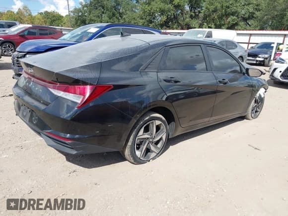 ✅ 2023 Hyundai Elantra SEL • VIN: KMHLS4AG3PU559003 • Lot: 43387652. Listed on IAAI with Not provided. Free auction sales archive from the USA and detailed vehicle history report at DreamBid. Image 4.