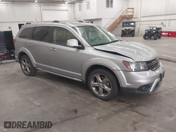 ✅ 2017 Dodge Journey Crossroad Plus • VIN: 3C4PDDGG3HT623799 • Lot: 43459731. Listed on IAAI with 127,516 mi. Free auction sales archive from the USA and detailed vehicle history report at DreamBid. Image 1.