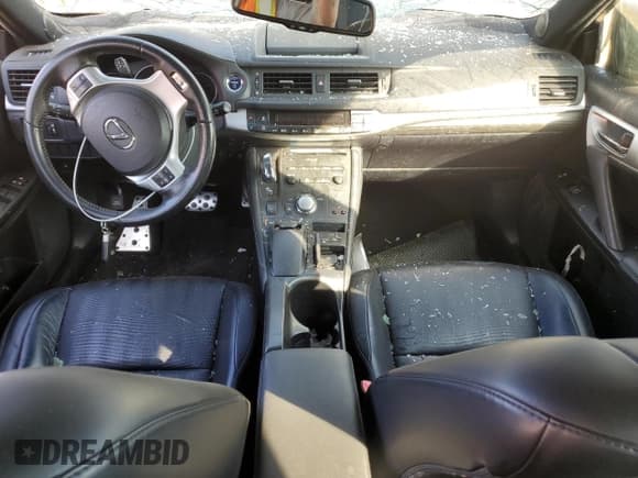 ✅ 2012 Lexus CT 200h • VIN: JTHKD5BH1C2078971 • Lot: 81266705. Listed on Copart with Not provided. Free auction sales archive from the USA and detailed vehicle history report at DreamBid. Image 8.