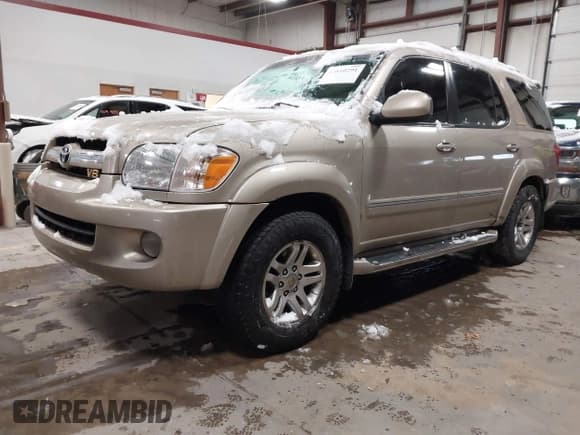 ✅ 2005 Toyota Sequoia Limited • VIN: 5TDBT48A25S239901 • Lot: 43810291. Wystawiony na IAAI z przebiegiem 231 256 mil. Bezpłatny archiwum sprzedaży aukcyjnych z USA i szczegółowy raport historii pojazdu na DreamBid. Zdjęcie 2.