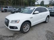 ✅ 2017 Audi Q5 Premium • VIN: WA1C2AFP1HA059284 • Lot: 43176534. Listed on IAAI with 76,060 mi. Free auction sales archive from the USA and detailed vehicle history report at DreamBid. Image 2.