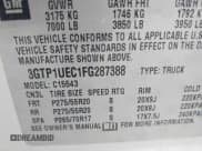 ✅ 2015 GMC Sierra 1500 SLE • VIN: 3GTP1UEC1FG287388 • Лот: 43834556. Опубликован ранее на IAAI с пробегом 206 996 миль. Бесплатный доступ к архиву аукционных продаж из США и подробный отчёт об истории автомобиля на DreamBid. Изображение 9.