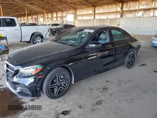 ✅ 2020 Mercedes-Benz C 300 • VIN: W1KWF8EB5LR595323 • Lot: 95416665. Listed on Copart with 35,577 mi. Free auction sales archive from the USA and detailed vehicle history report at DreamBid. Image 1.