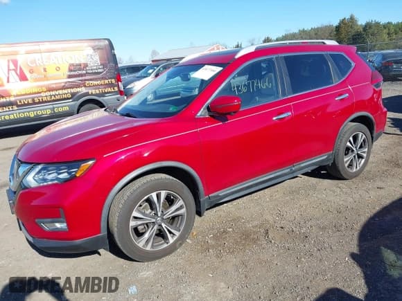 ✅ 2017 Nissan Rogue SL • VIN: JN8AT2MV8HW272063 • Lot: 43677466. Listed on IAAI with 106,938 mi. Free auction sales archive from the USA and detailed vehicle history report at DreamBid. Image 2.