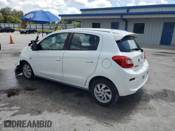 ✅ 2018 Mitsubishi Mirage SE • VIN: ML32A4HJ5JH010703 • Lot: 64668305. Listed on Copart with 122,172 mi. Free auction sales archive from the USA and detailed vehicle history report at DreamBid. Image 2.