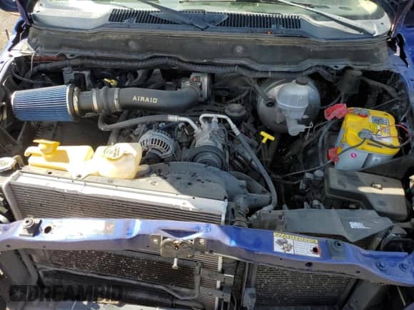 2005 Dodge 1500 SLT z VIN 1D7HA16D45J586208, wystawiony jako Copart lot #68765284 z przebiegiem 187 959 mil mil oraz Szkoda całkowita • Salvage title. Historia ofert i sprzedaży dostępna na DreamBid. Obrazek 11.