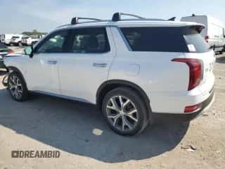 2022 Hyundai Palisade SEL с VIN KM8R44HE3NU353332, выставлен на аукционе Copart как лот 68791254 с пробегом 22 291 миль миль и Списание • Salvage title. История ставок и продаж доступна на DreamBid. Изображение 2.