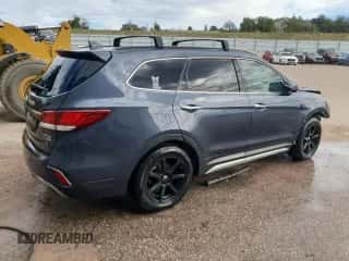 2017 Hyundai Santa Fe SE Ultimate z VIN KM8SRDHF9HU176544, wystawiony jako Copart lot #85089975 z przebiegiem Nie podano mil oraz Czysty tytuł • Clean title. Historia ofert i sprzedaży dostępna na DreamBid. Obrazek 3.
