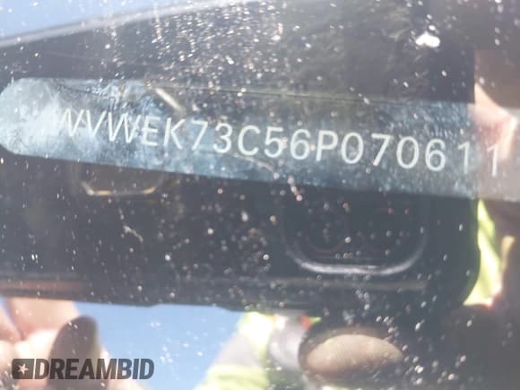 ✅ 2006 Volkswagen Passat 2.0T • VIN: WVWEK73C56P070611 • Lot: 41642505. Listed on IAAI with Not provided. Free auction sales archive from the USA and detailed vehicle history report at DreamBid. Image 11.