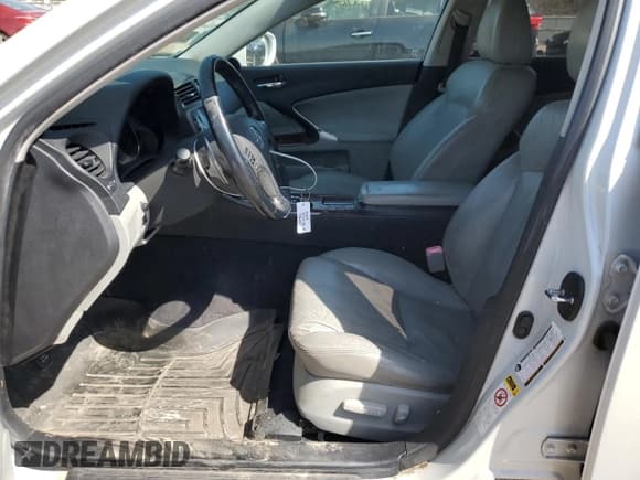 ✅ 2006 Lexus IS 250 • VIN: JTHCK262665007122 • Lot: 53168355. Listed on Copart with 177,680 mi. Free auction sales archive from the USA and detailed vehicle history report at DreamBid. Image 7.