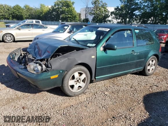 ✅ 1999 Volkswagen Golf • VIN: WVWBF31J8XW585496 • Lot: 70082945. Listed on Copart with 312,021 mi. Free auction sales archive from the USA and detailed vehicle history report at DreamBid. Image 1.
