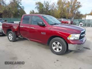 2017 Ram 1500 SLT z VIN 1C6RR6GG8HS747159, wystawiony jako IAAI lot #40783594 z przebiegiem 184 719 mil mil oraz . Historia ofert i sprzedaży dostępna na DreamBid. Obrazek 1.