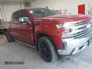 2020 Chevrolet Silverado 1500 LTZ with VIN 1GCUYGEL8LZ126273, listed as a IAAI auction lot 42199517 with 44,610 mi miles and . Bid and sale history available at DreamBid. Image 1.