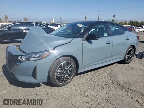 ✅ 2025 Nissan Sentra SR • VIN: 3N1AB8DV1SY364751 • Lot: 82725655. Listed on Copart with 2,741 mi. Free auction sales archive from the USA and detailed vehicle history report at DreamBid. Image 1.