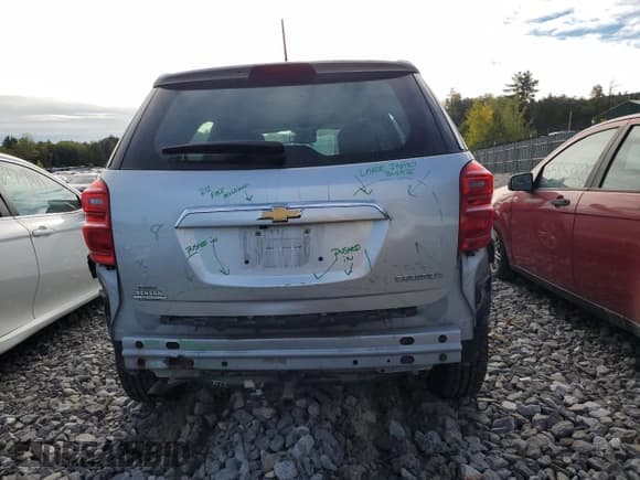 ✅ 2016 Chevrolet Equinox LS • VIN: 2GNFLEEK7G6137423 • Лот: 80523135. Опубликован ранее на Copart с пробегом 74 178 миль. Бесплатный доступ к архиву аукционных продаж из США и подробный отчёт об истории автомобиля на DreamBid. Изображение 6.