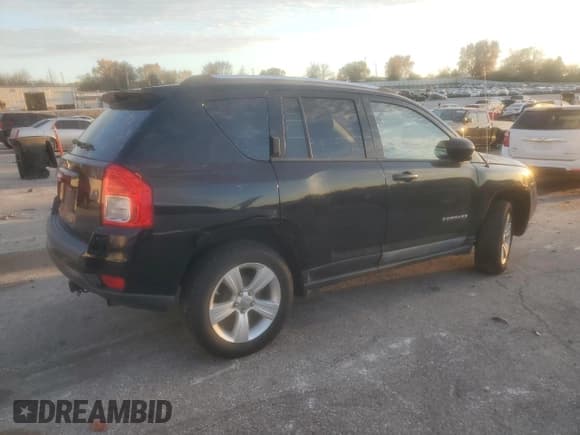 ✅ 2012 Jeep Compass Sport • VIN: 1C4NJCBA5CD518855 • Lot: 91595425. Listed on Copart with 121,941 mi. Free auction sales archive from the USA and detailed vehicle history report at DreamBid. Image 3.