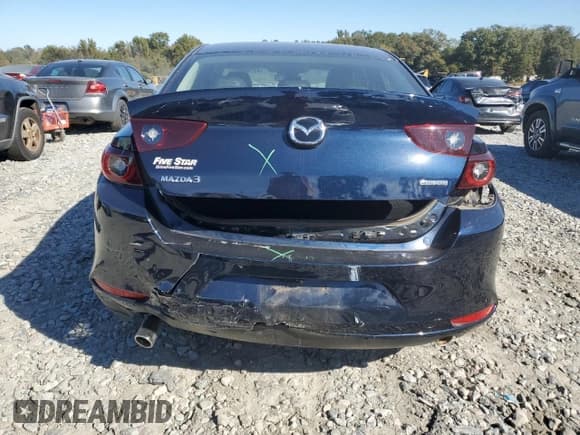 ✅ 2025 Mazda 3 S Select Sport • VIN: 3MZBPABM9SM459082 • Lot: 87186095. Listed on Copart with 13,531 mi. Free auction sales archive from the USA and detailed vehicle history report at DreamBid. Image 6.