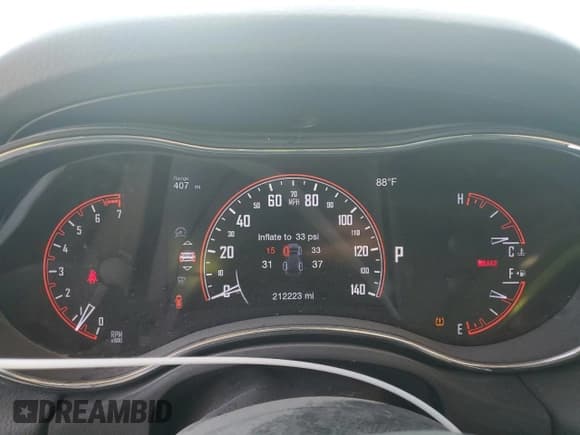 ✅ 2016 Dodge Durango Citadel • VIN: 1C4RDJEG5GC347078 • Lot: 69035115. Listed on Copart with 212,223 mi. Free auction sales archive from the USA and detailed vehicle history report at DreamBid. Image 9.