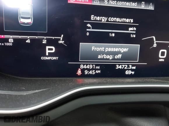 ✅ 2020 Audi A4 Premium Plus • VIN: WAUENAF40LA039951 • Lot: 42253075. Wystawiony na IAAI z przebiegiem 84 491 mil. Bezpłatny archiwum sprzedaży aukcyjnych z USA i szczegółowy raport historii pojazdu na DreamBid. Zdjęcie 15.