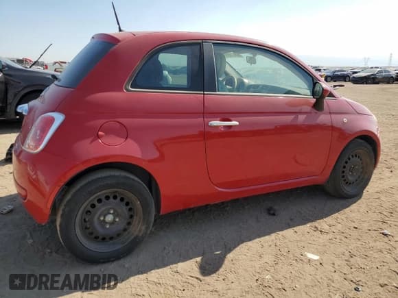 ✅ 2012 FIAT 500 Pop • VIN: 3C3CFFAR1CT296105 • Lot: 68470895. Listed on Copart with 89,937 mi. Free auction sales archive from the USA and detailed vehicle history report at DreamBid. Image 3.