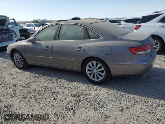 ✅ 2006 Hyundai Azera SE • VIN: KMHFC46F26A097236 • Лот: 65162185. Размещён на Copart с пробегом 125 233 миль миль. Получите бесплатный доступ к архиву аукционных продаж из США и посмотрите подробный отчёт об истории автомобиля на DreamBid. Изображение 2.