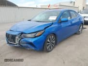 ✅ 2020 Nissan Sentra SV • VIN: 3N1AB8CVXLY231716 • Lot: 43411949. Listed on IAAI with 82,002 mi. Free auction sales archive from the USA and detailed vehicle history report at DreamBid. Image 2.