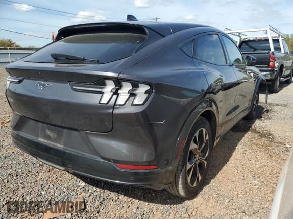 ✅ 2022 Ford Mustang Mach-E Premium • VIN: 3FMTK3SU2NMA49659 • Lot: 81625955. Listed on Copart with 33,625 mi. Free auction sales archive from the USA and detailed vehicle history report at DreamBid. Image 3.