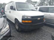 ✅ 2019 Chevrolet Express Cargo • VIN: 1GCWGAFP6K1279662 • Lot: 41627731. Listed on IAAI with 43,872 mi. Free auction sales archive from the USA and detailed vehicle history report at DreamBid. Image 1.