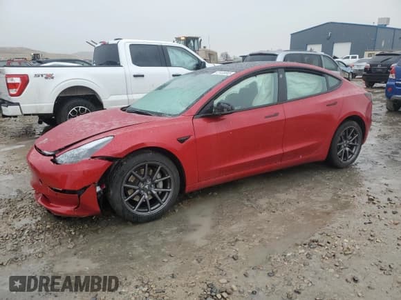 ✅ 2022 Tesla Model 3 • VIN: 5YJ3E1EA2NF192004 • Lot: 41438885. Listed on Copart with Not provided. Free auction sales archive from the USA and detailed vehicle history report at DreamBid. Image 1.