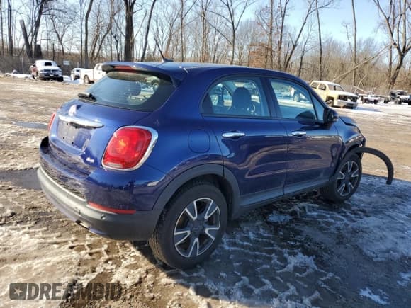 ✅ 2017 FIAT 500X Pop • VIN: ZFBCFYAB3HP601550 • Лот: 46272105. Опубликован ранее на Copart с пробегом 26 080 миль. Бесплатный доступ к архиву аукционных продаж из США и подробный отчёт об истории автомобиля на DreamBid. Изображение 3.