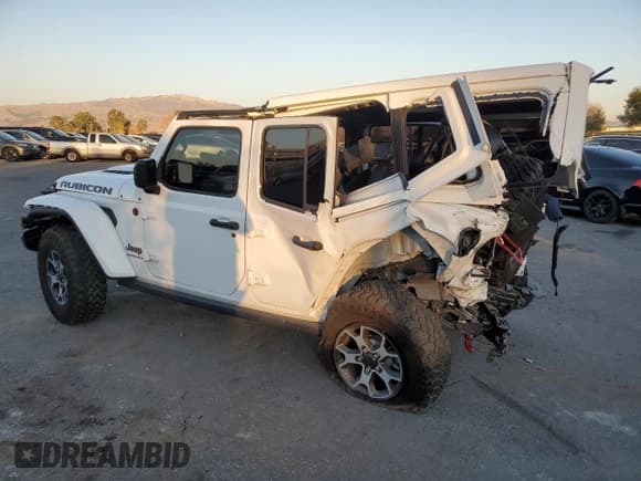 ✅ 2023 Jeep Wrangler Rubicon • VIN: 1C4HJXFG1PW501919 • Lot: 83558484. Listed on Copart with 19,895 mi. Free auction sales archive from the USA and detailed vehicle history report at DreamBid. Image 2.