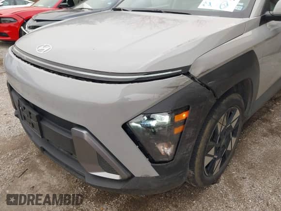 2024 Hyundai Kona SEL with VIN KM8HB3AB3RU139684, listed as a IAAI auction lot 41699344 with 16,677 mi miles and . Bid and sale history available at DreamBid. Image 6.