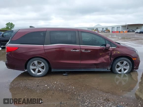 ✅ 2019 Honda Odyssey EX-L • VIN: 5FNRL6H75KB075302 • Lot: 42205416. Wystawiony na IAAI z przebiegiem 53 841 mil. Bezpłatny archiwum sprzedaży aukcyjnych z USA i szczegółowy raport historii pojazdu na DreamBid. Zdjęcie 13.