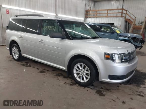 ✅ 2013 Ford Flex SE • VIN: 2FMGK5B80DBD19519 • Lot: 43492857. Listed on IAAI with 85,152 mi. Free auction sales archive from the USA and detailed vehicle history report at DreamBid. Image 1.